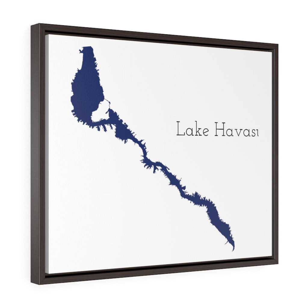 Lake Havasu - Party Lakes Collection - Horizontal Framed Premium Gallery Wrap Canvas