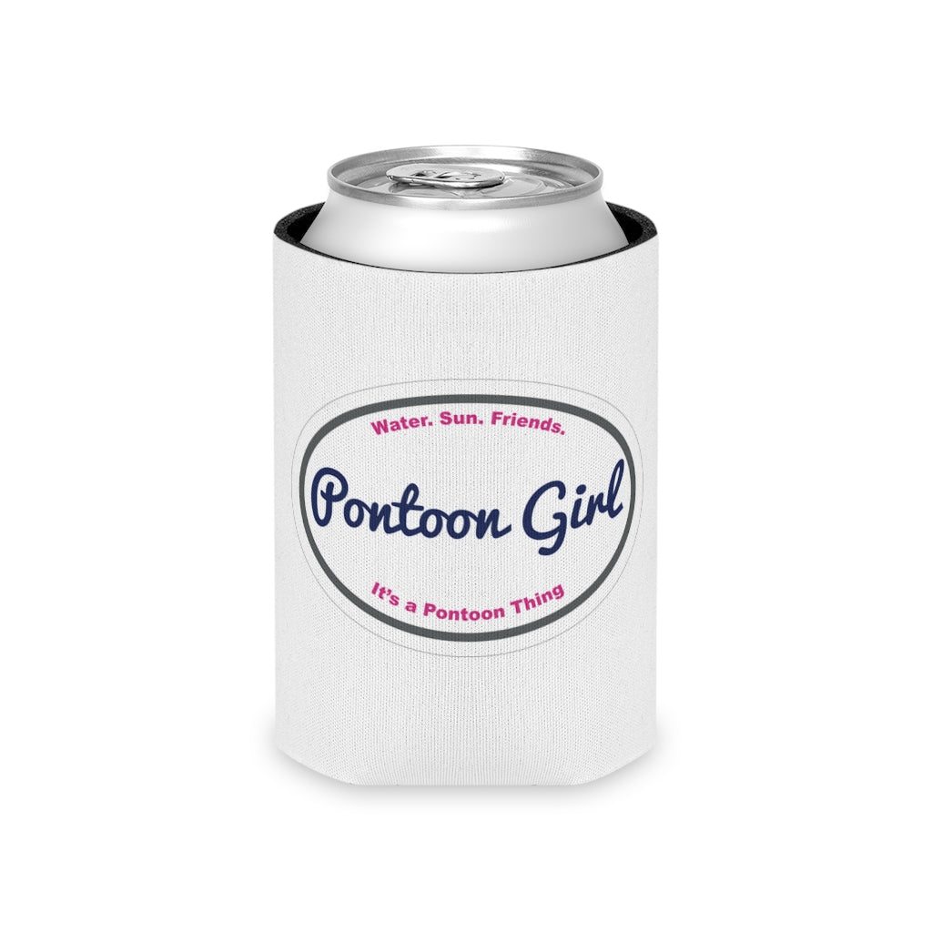 Classic Pontoon Girl - Can Cooler
