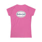 Classic Pontoon Girl Logo T Shirt - Style: Women's Softstyle Tee