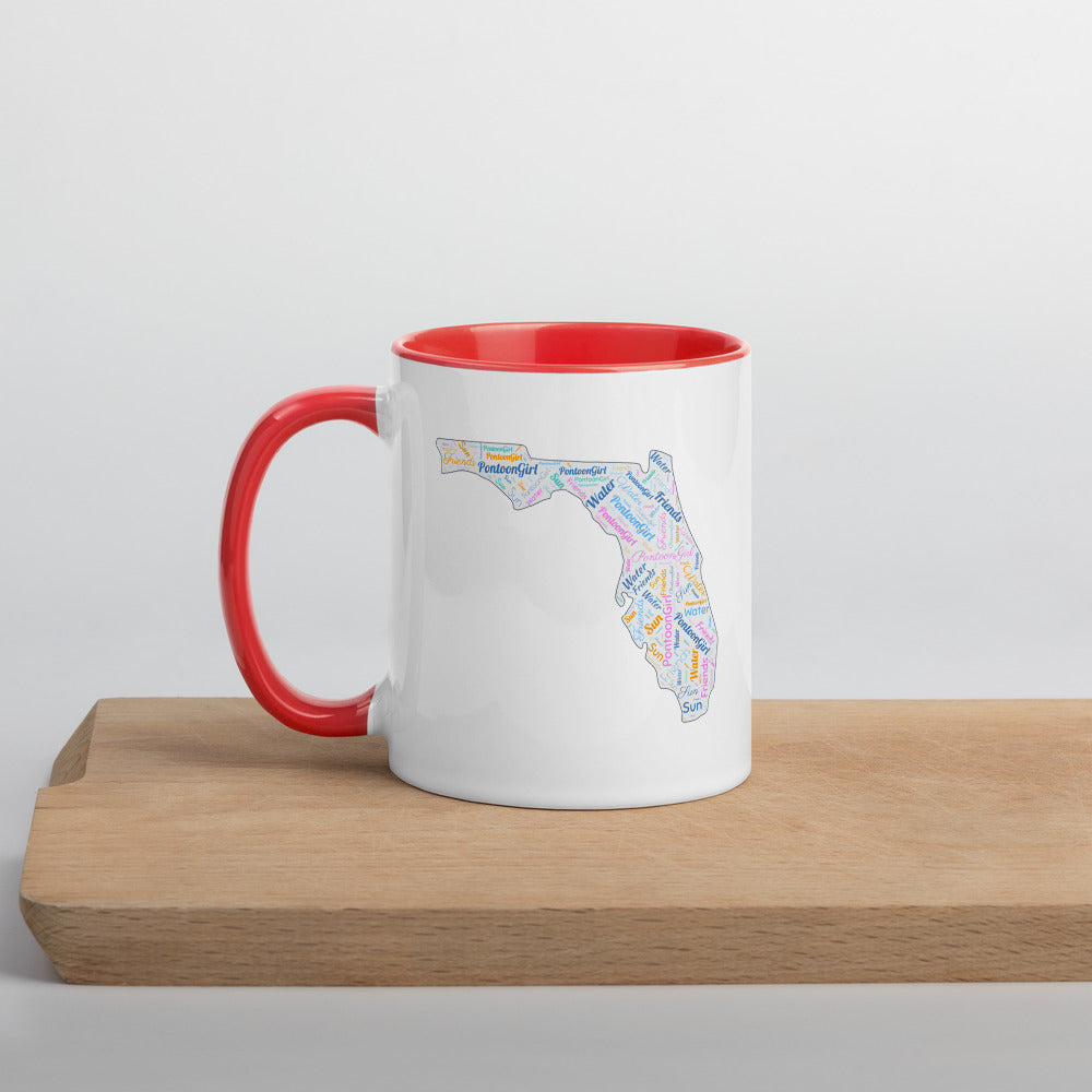 Copy of Pontoon Girl® - Mug with Black or Red Handle