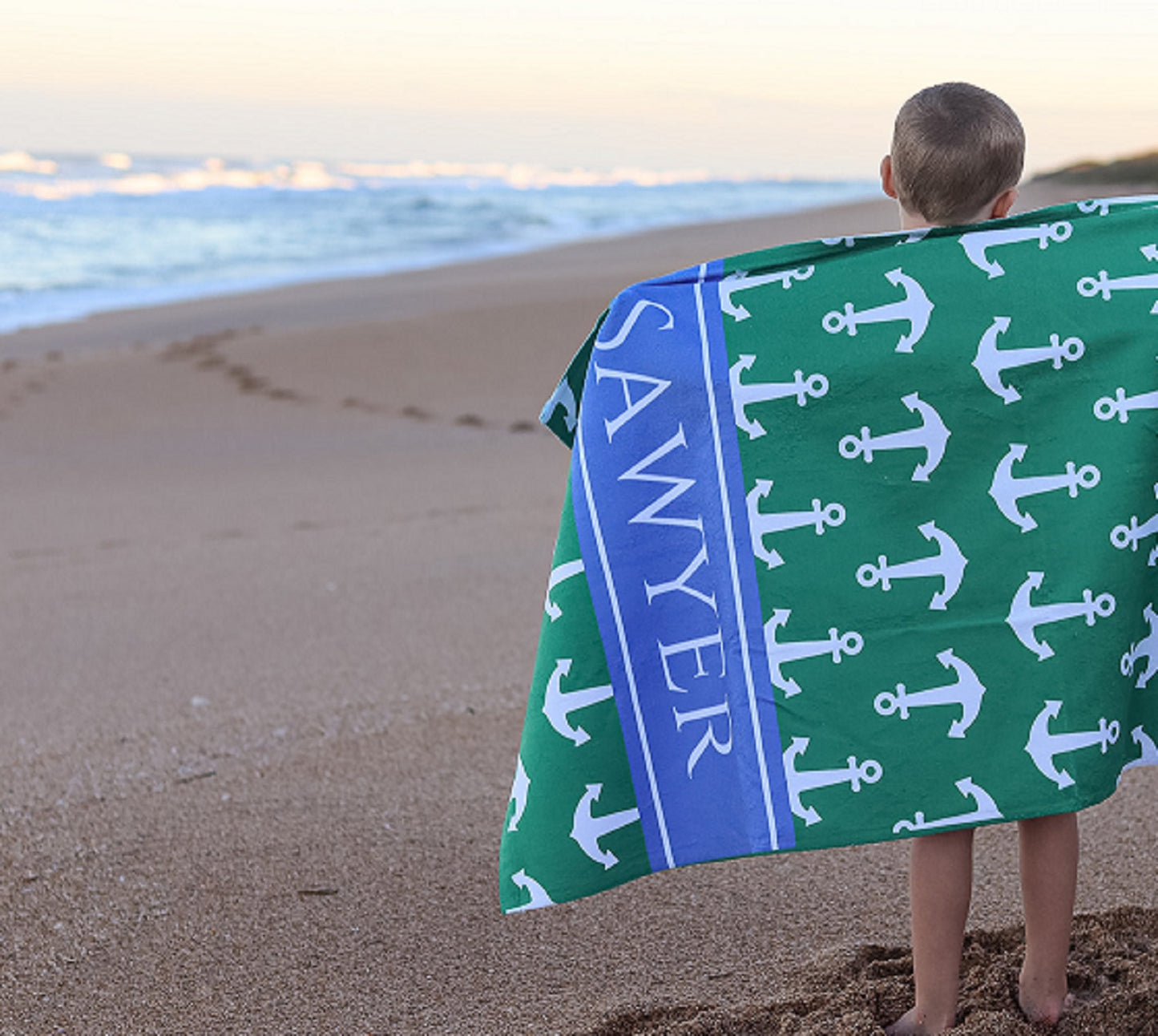 Custom Beach Towel by Pontoon Girl® - Virtual Beach Towel Generator