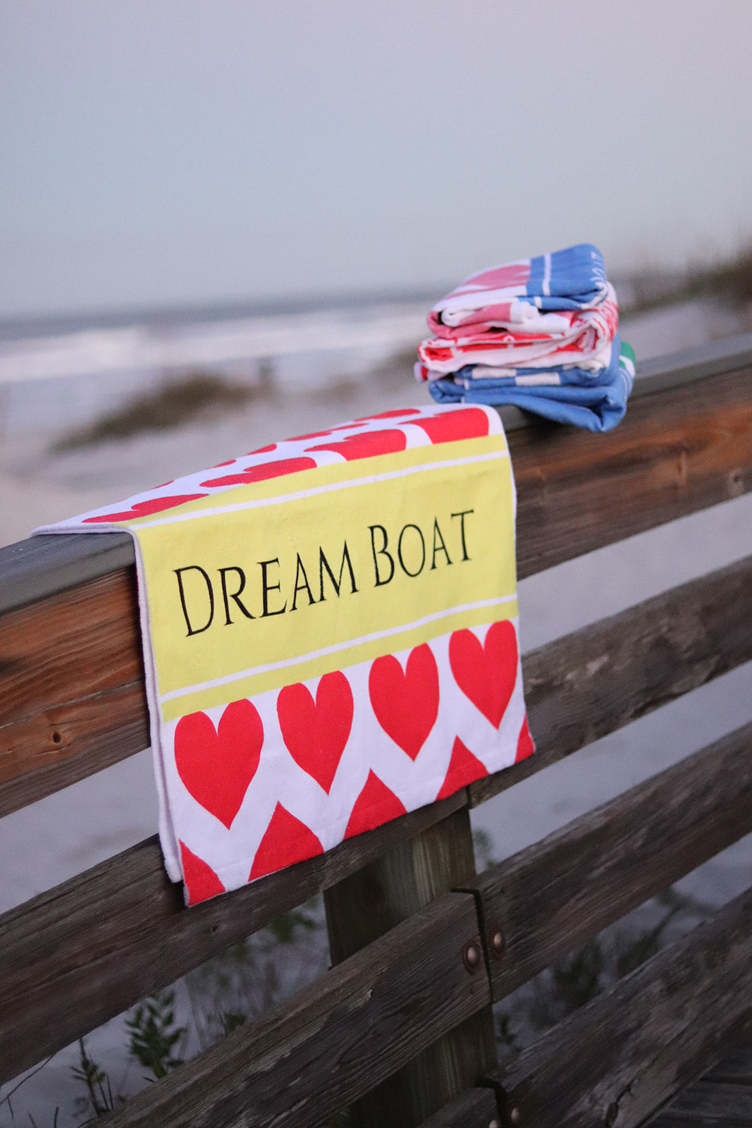 Build a Beach Towel - HEARTS - Custom Beachtowel