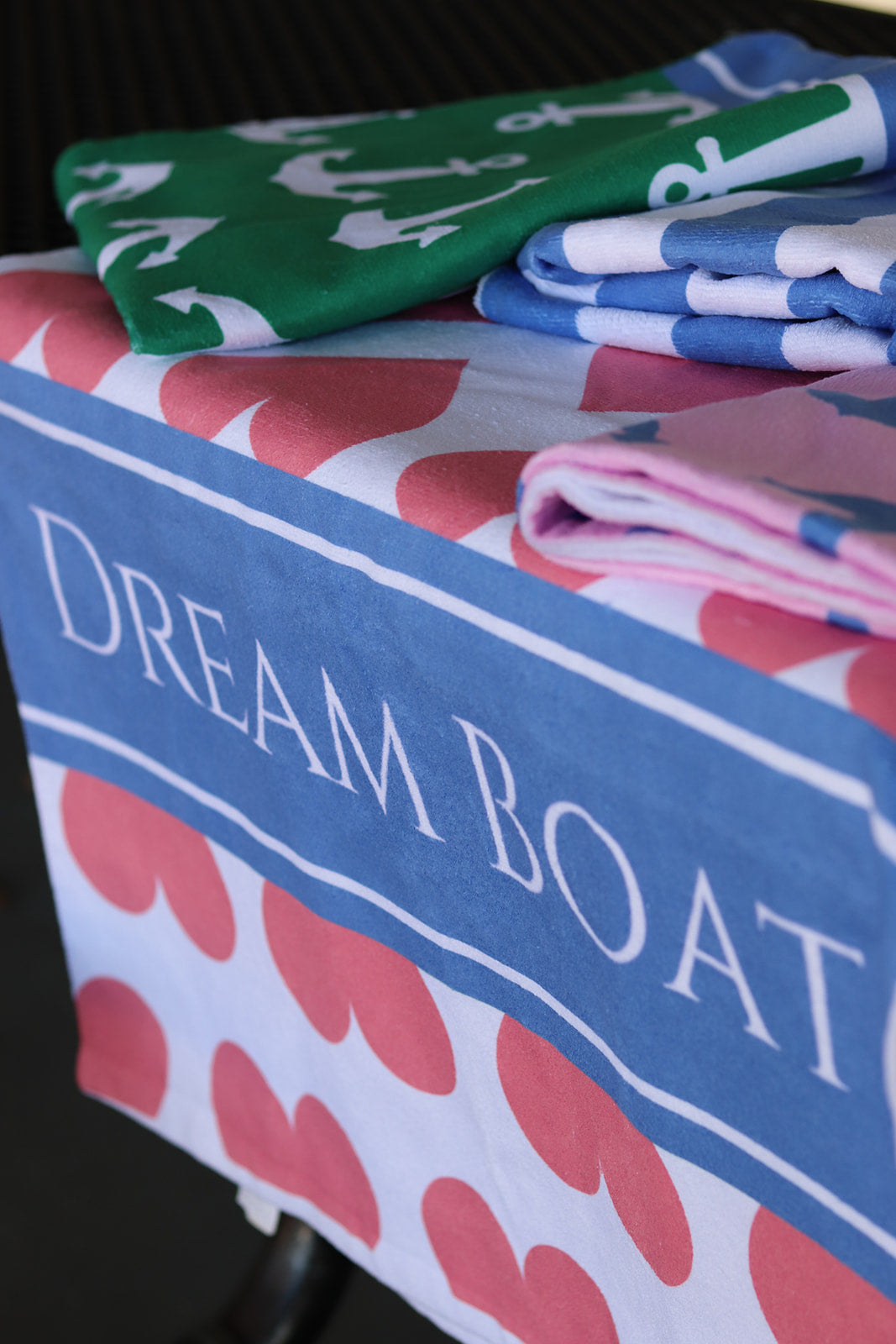 Custom Beach Towel by Pontoon Girl® - Virtual Beach Towel Generator