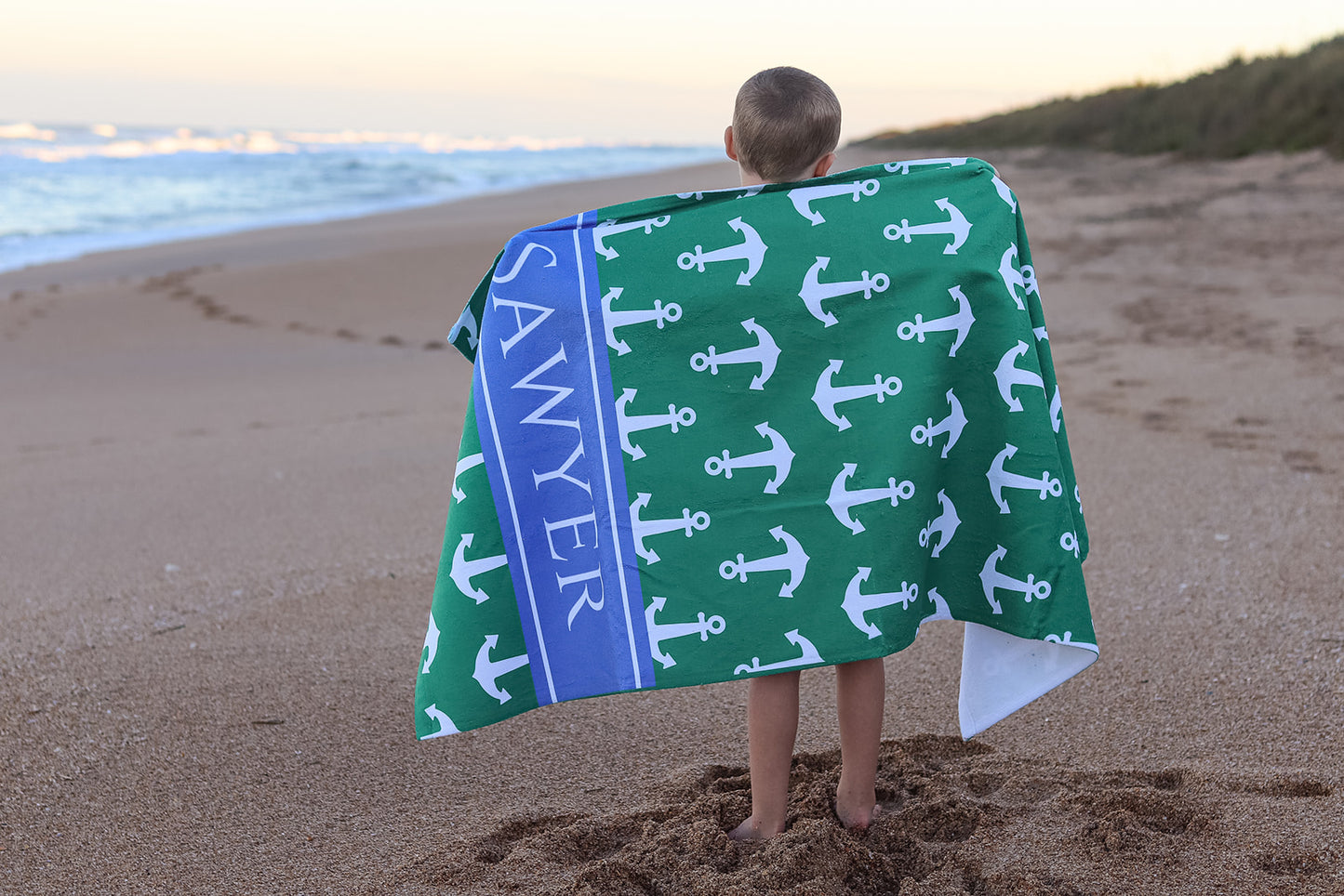 Custom Beach Towel by Pontoon Girl® - Virtual Beach Towel Generator