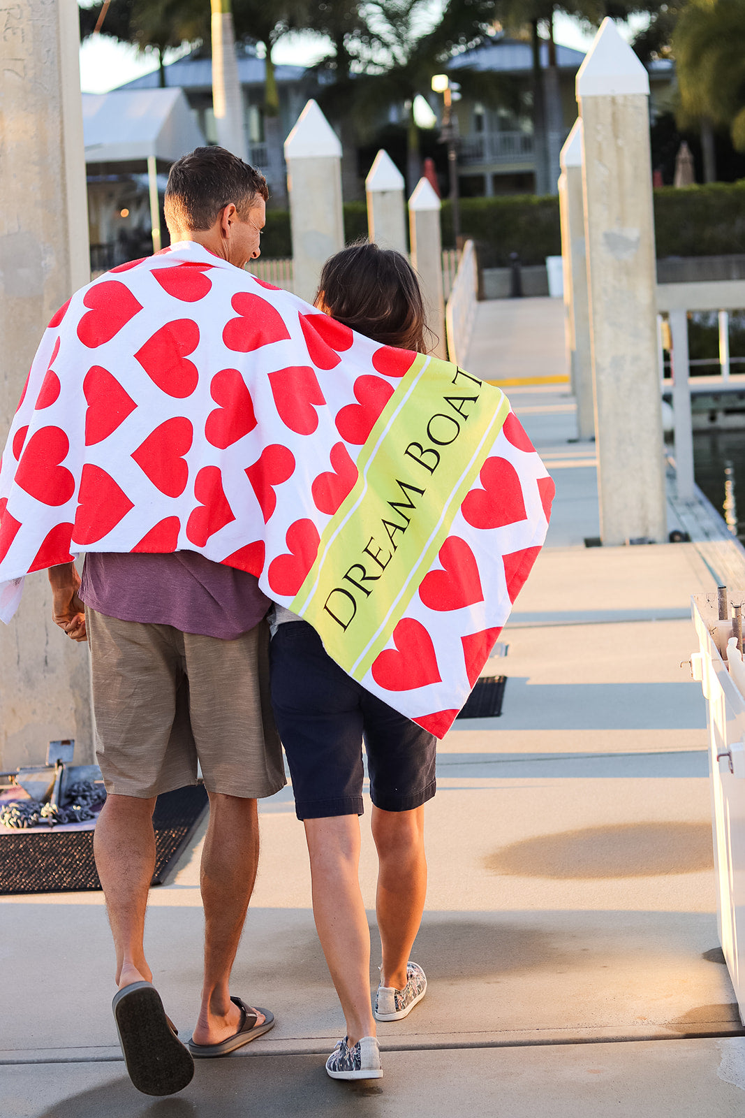 Build a Beach Towel - HEARTS - Custom Beachtowel