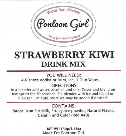 Just Add Boat - Drink Mix - Strawberry Kiwi
