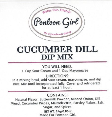 Just Add Boat - Dip Mix - Cucumber Dill