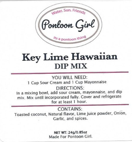 Just Add Boat - Dip Mix - Key Lime Hawaiian