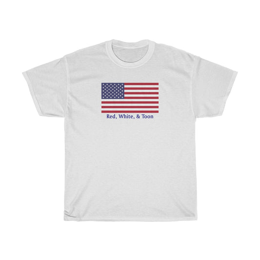 Classic Flag - Red White and Toon - NOTHING ON BACK