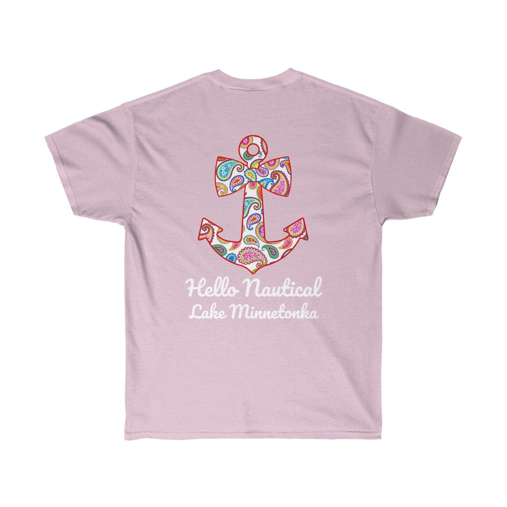 Sweet Anchor - Hello Nautical - Lake Minnetonka - Unisex Ultra Cotton Tee