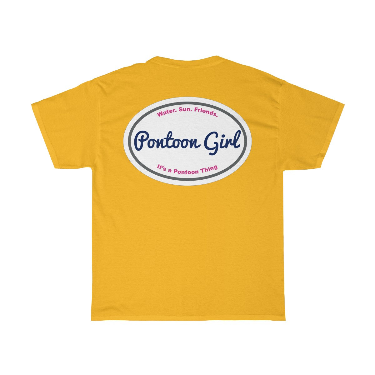 Pontoon Girl Logo T Shirt