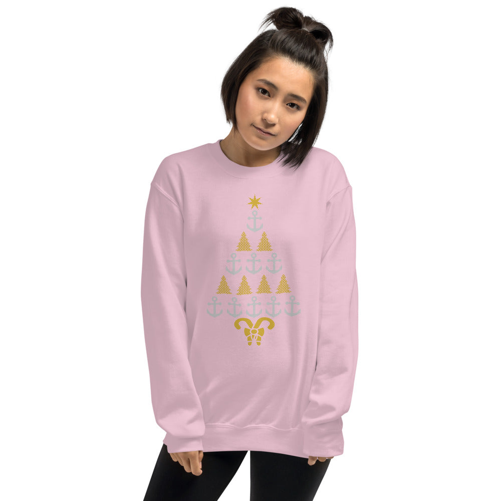 Pontoon Girl - Nautical Tree - Unisex Sweatshirt