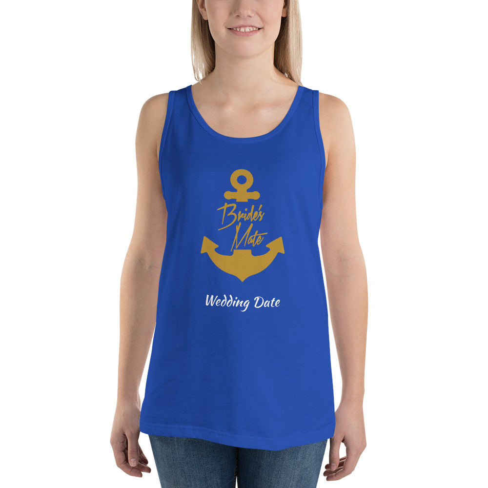 Custom Nautical Brides Maid - Unisex Tank Top