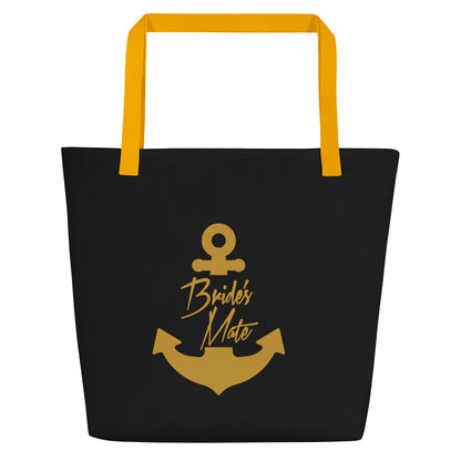 Bride's Mate - Beach Bag for Nautical Bridal Party Gift or Bachelorette Party Gift
