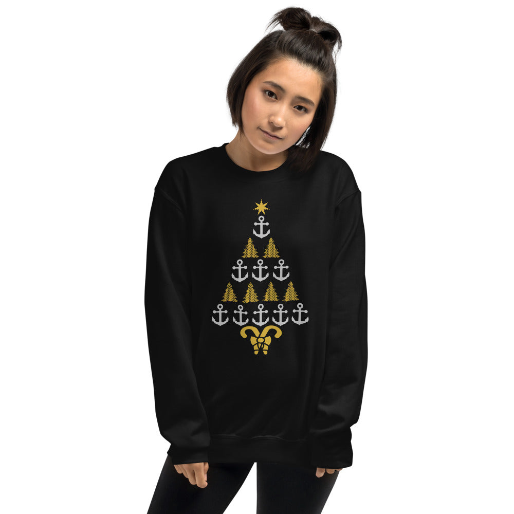 Pontoon Girl - Nautical Tree - Unisex Sweatshirt