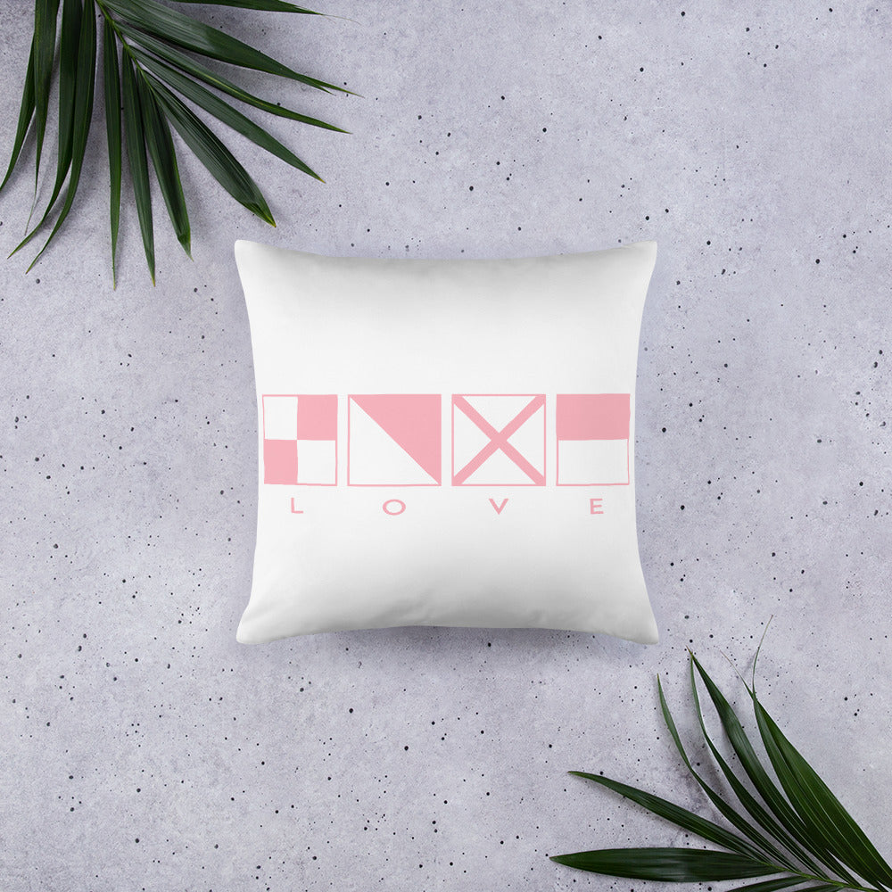 Love Basic Pillow - Great Gift For Women in Boating