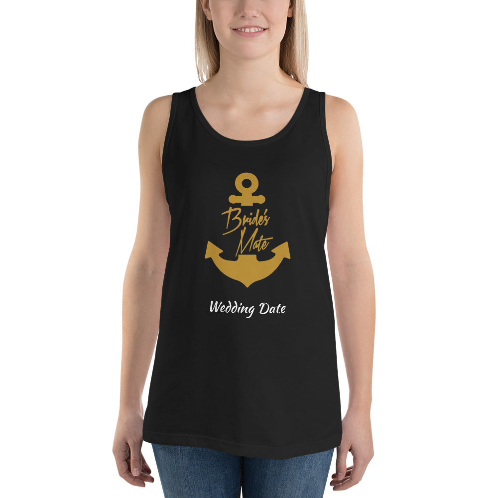 Custom Nautical Brides Maid - Unisex Tank Top