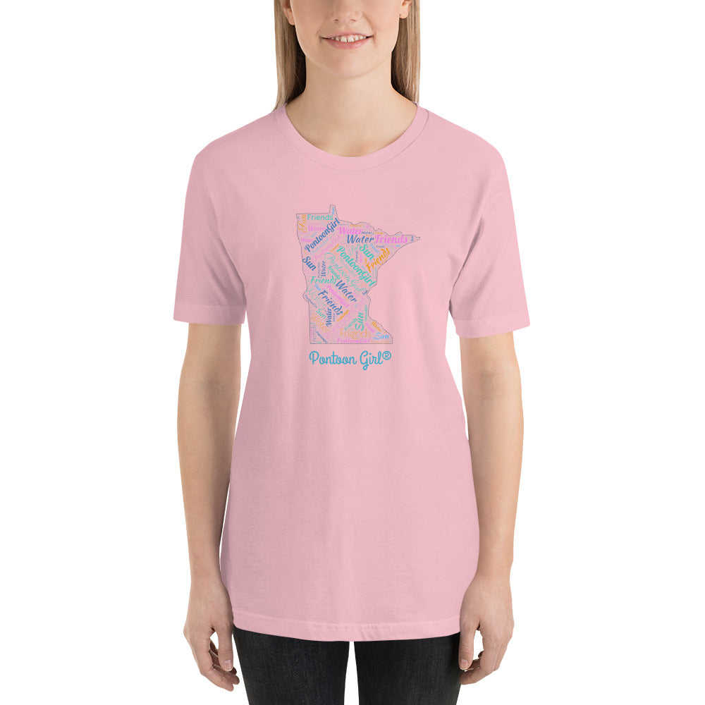 Pontoon Girl® - Minnesota Short-Sleeve Unisex T-Shirt