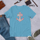Paisley Anchor Short-Sleeve Unisex T-Shirt S6pg