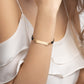 Pontoon Girl - Engraved Silver Bar String Bracelet