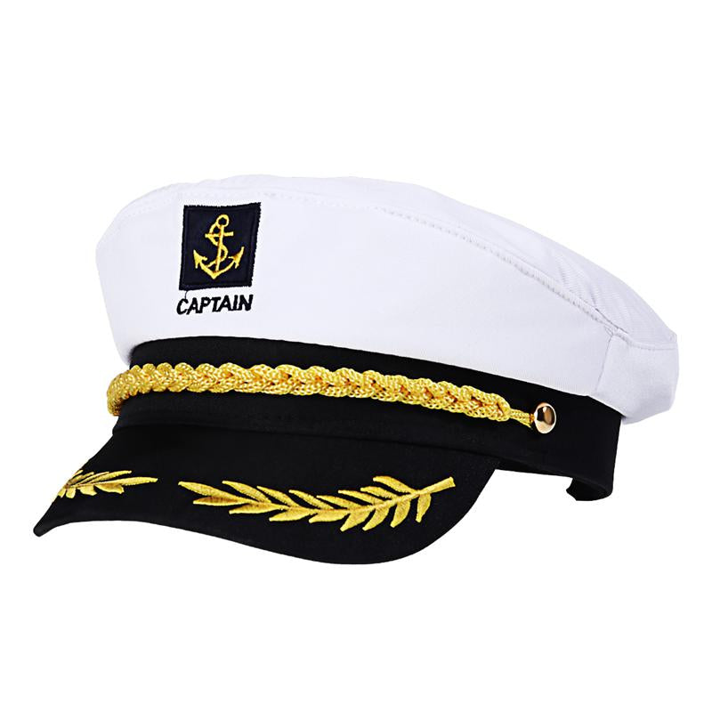 Nautical Deal - White Captain Hat