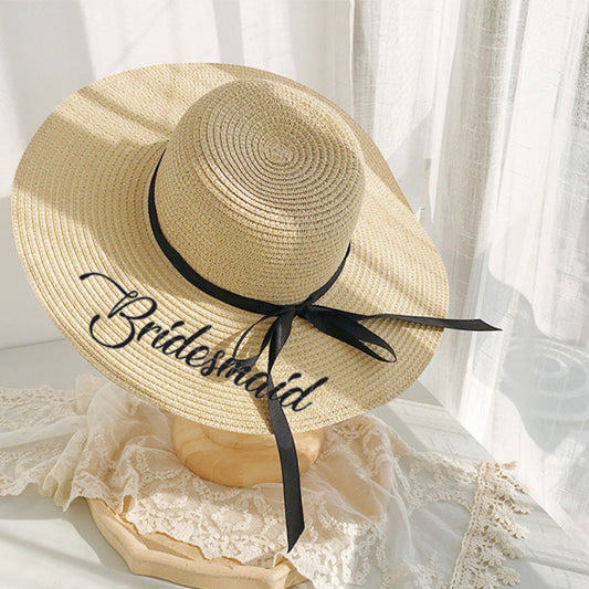 Nautical Deal - Bachelorette Sun Hats - Bridesmaid