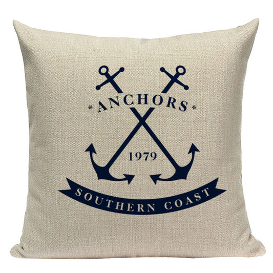 Nautical Deal - Pillow Case - Crossing Anchors