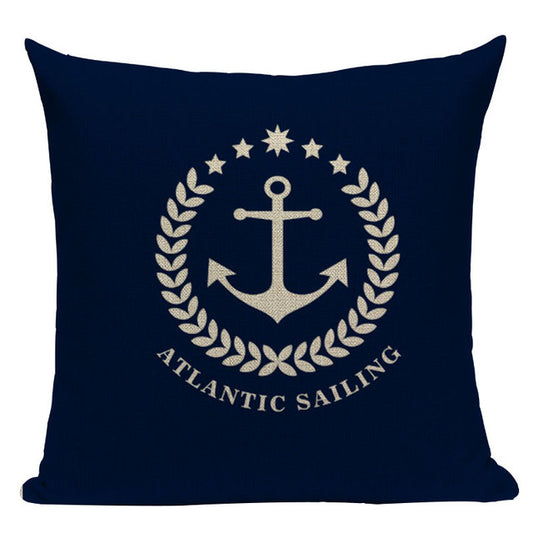 Nautical Deal - Pillow Case - Atlantic Sailing Anchor